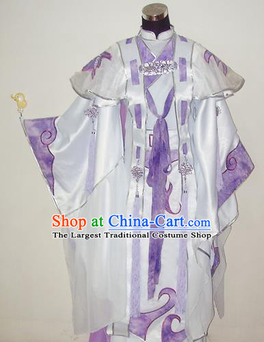 Traditional Chinese Cosplay Prince Hanfu Clothing Ancient Swordsman Royal Highness Embroidered Costume for Men