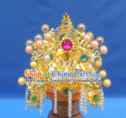 Handmade Chinese Queen Phoenix Coronet Hairpins Ancient Traditional Hanfu Hair Accessories for Women