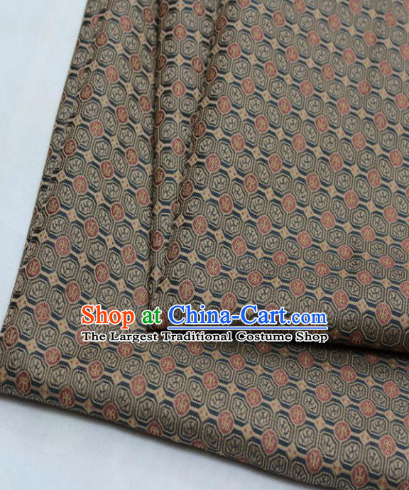 Chinese Traditional Tang Suit Fabric Royal Pattern Brocade Material Hanfu Classical Satin Silk Fabric