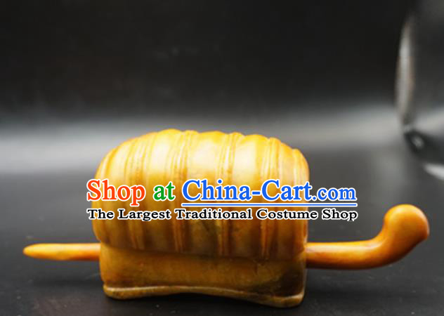 Chinese Handmade Jade Hairdo Crown Ancient Jade Hairpins Hair Accessories for Women for Men