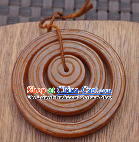 Chinese Ancient Jewelry Accessories Carving Rings Jade Pendant Traditional Handmade Jade Craft Decoration