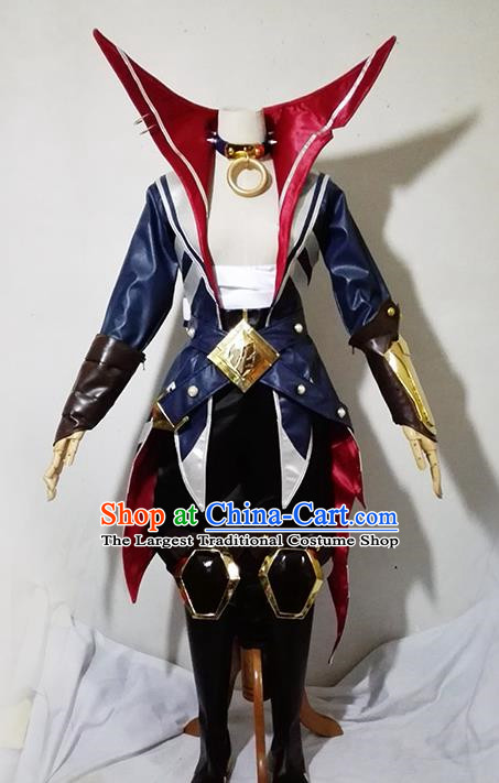 Chinese Traditional Cosplay Knight Costume Ancient Swordsman Clothing for Men