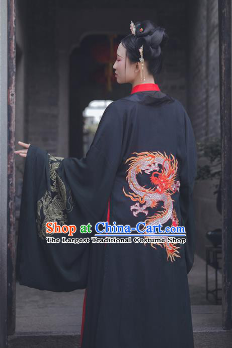 Asian Chinese Tang Dynasty Princess Replica Costume Traditional Ancient Peri Dance Hanfu Dress for Women