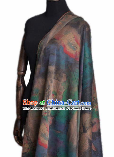 Asian Chinese Classical Pattern Brocade Satin Drapery Traditional Cheongsam Brocade Silk Fabric