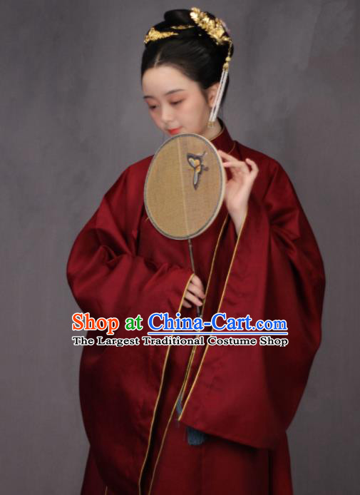 Chinese Traditional Ming Dynasty Imperial Consort Hanfu Dress Ancient Court Countess Replica Costumes for Women