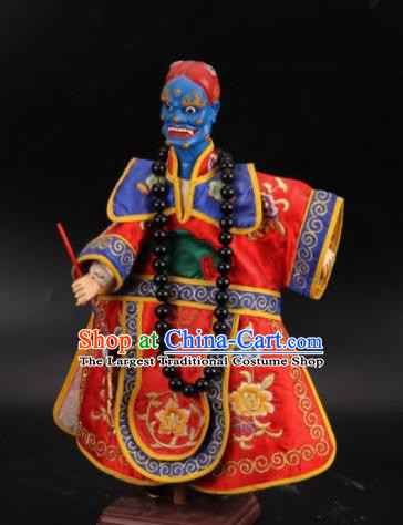 Traditional Chinese Handmade Kuixing Puppet Marionette Puppets String Puppet Wooden Image Arts Collectibles