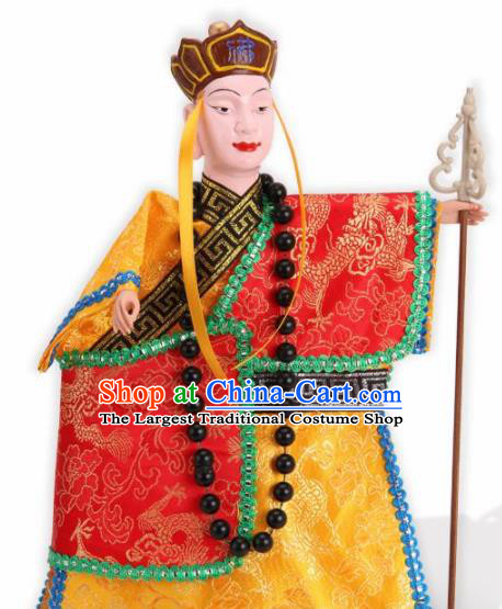 Traditional Chinese Journey to the West Xuanzang Puppet Marionette Puppets String Puppet Wooden Image Arts Collectibles