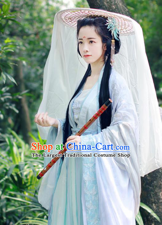 Chinese Traditional Song Dynasty Imperial Consort Replica Costumes Ancient Female Swordsman Hanfu Dress for Women
