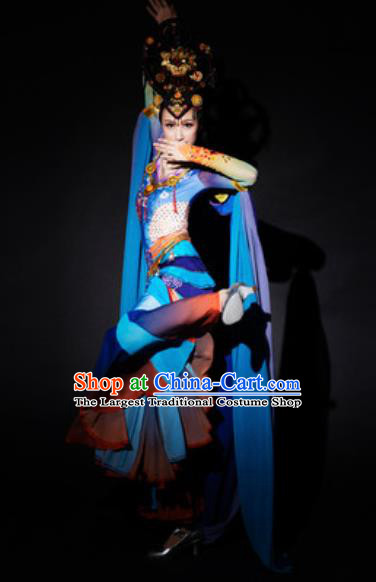 Chinese Spring Festival Gala Dunhuang Flying Apsaras Dance Dress Traditional Classical Dance Costume for Women