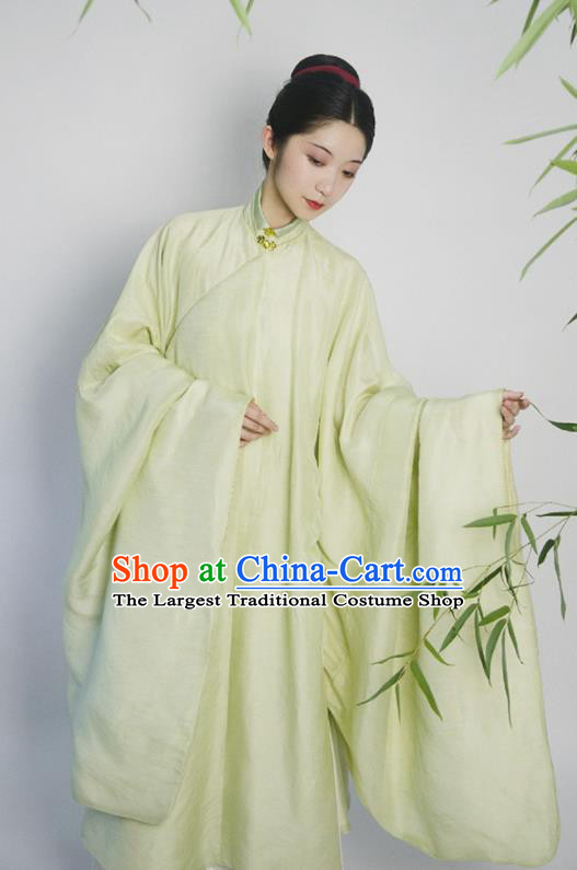 Traditional Chinese Ming Dynasty Court Princess Green Hanfu Dress Ancient Drama Dowager Replica Costumes for Women