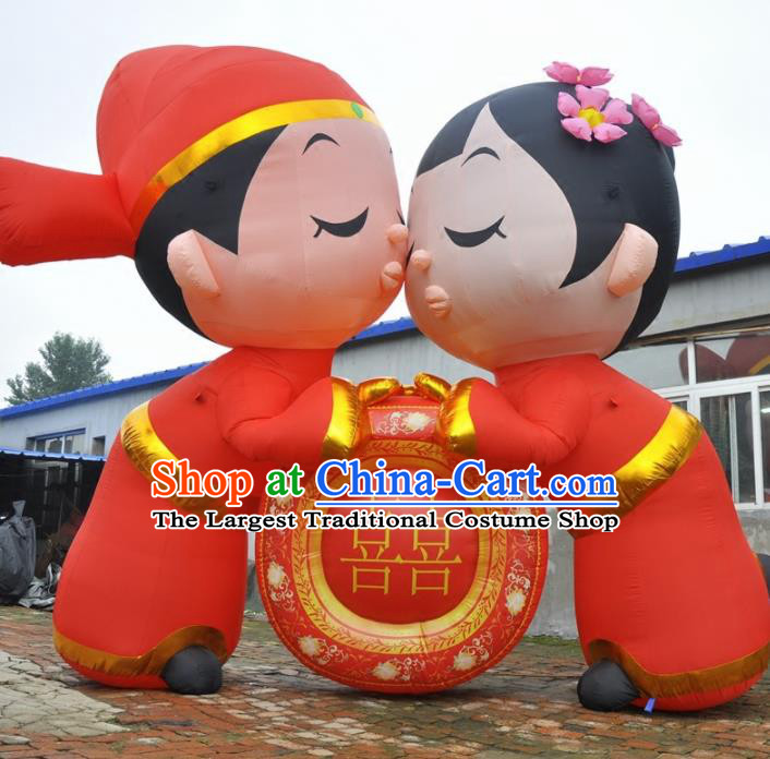 Large Chinese Wedding Inflatable Archway Product Models New Year Inflatable Arches