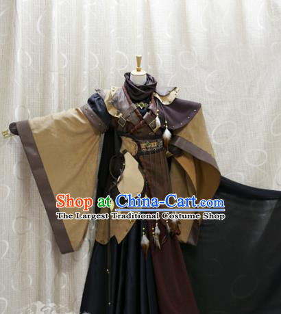 China Ancient Swordsman Clothing Custom Professional Cosplay Noble Childe Costume