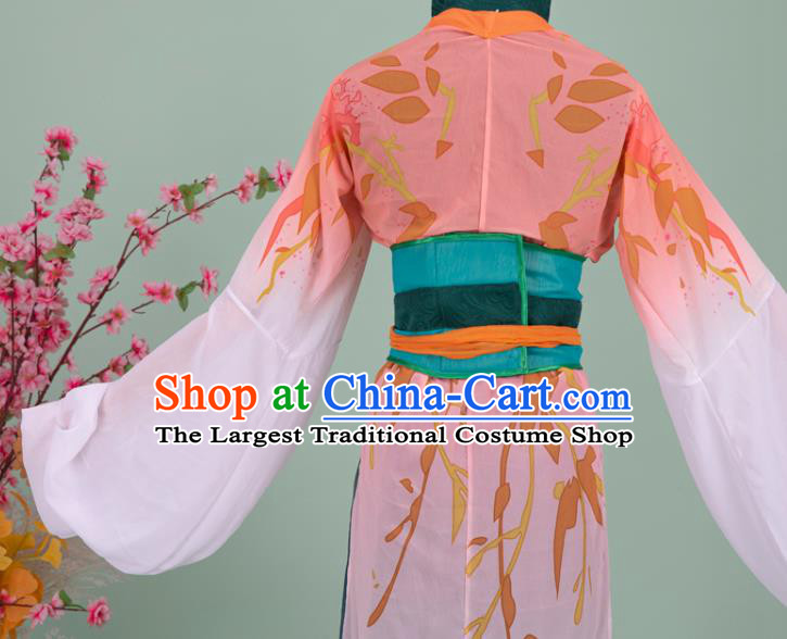 Chinese Cosplay Poetess Costumes Ancient Song Dynasty Young Mistress Li Qingzhao Hanfu Dress Apparels Full Set