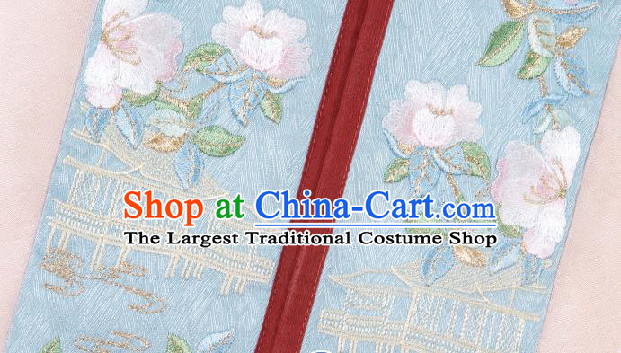 China Traditional Embroidered Hanfu Clothing Ancient Song Dynasty Imperial Empress Historical Costumes for Women