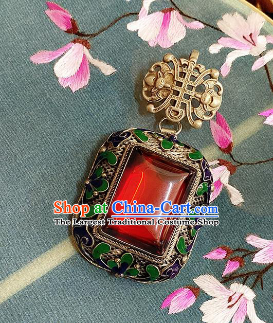 China Traditional Cheongsam Brooch Classical Pendant Accessories Collar Button