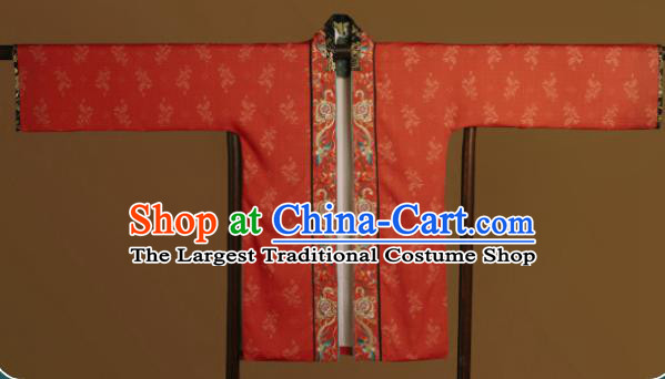 China Ancient Imperial Consort Embroidered Hanfu Clothing Traditional Song Dynasty Court Empress Historical Costumes