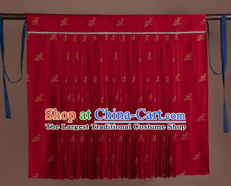 Ancient China Traditional Wedding Hanfu Clothing Song Dynasty Court Empress Red Historical Costumes Complete Set