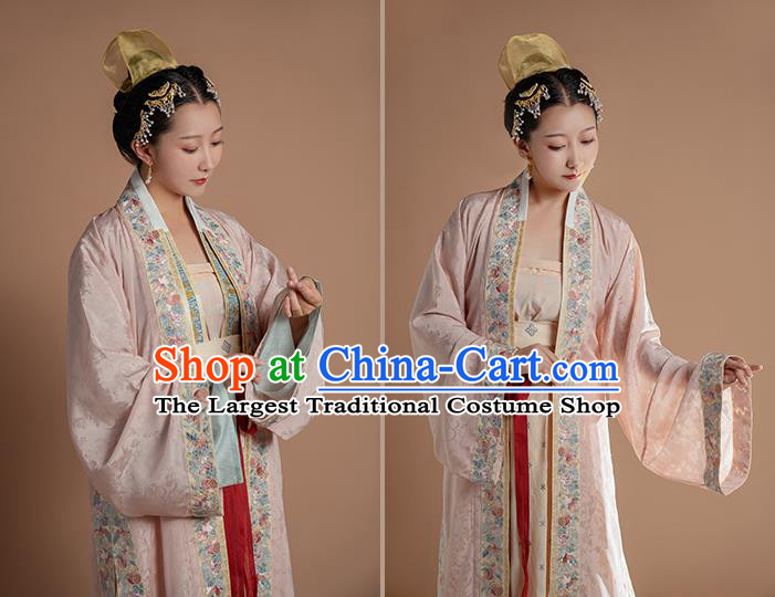 Ancient China Song Dynasty Historical Costumes Traditional Court Hanfu Imperial Consort Clothing