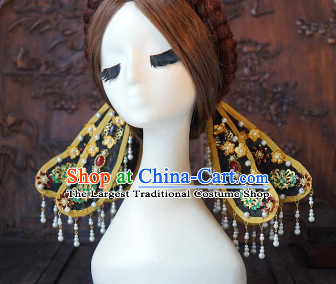 China Ancient Queen Phoenix Coronet Traditional Song Dynasty Empress Wedding Hair Accessories Complete Set