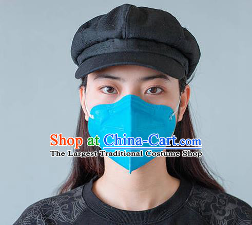 Guarantee Professional Blue KN95 Disposable Protective Mask to Avoid Coronavirus Respirator Medical Masks Face Mask 5 items