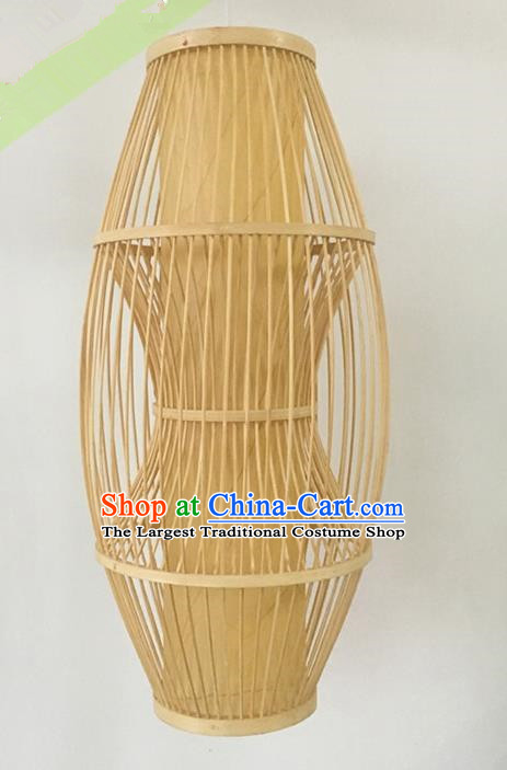 Traditional Chinese Bamboo Art Hanging Lanterns Handmade Lantern Scaldfish Lamp