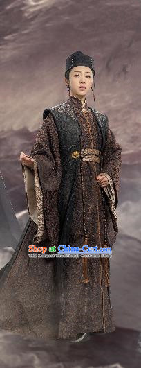 Chinese Drama Guardians of The Ancient Oath Female Swordsman Ling Jun Costume and Headpiece for Women