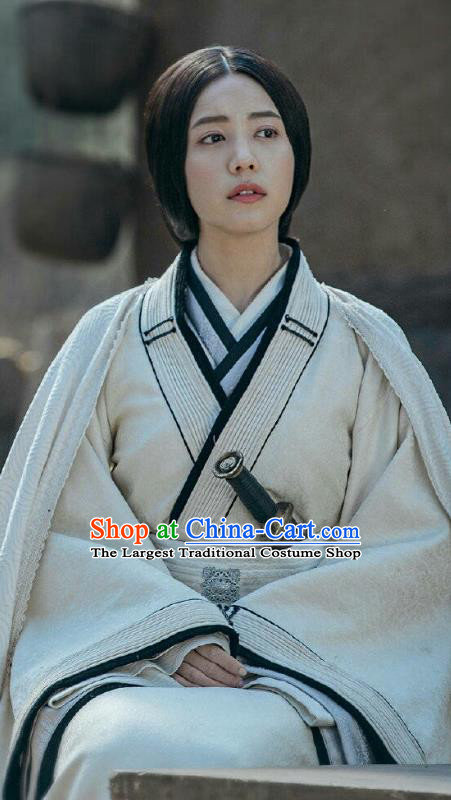 Chinese Historical Drama Guardians of The Ancient Oath Princess Jinyang Costume and Headpiece for Women