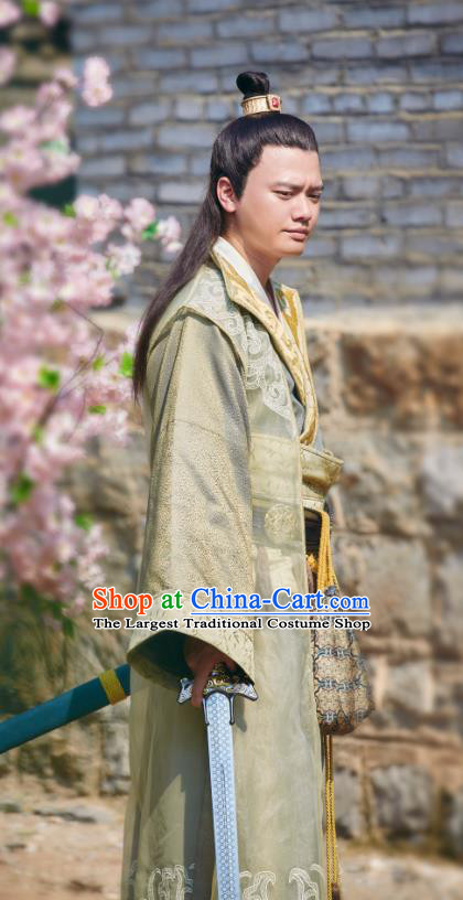 Chinese Ancient Merchant Apparels Costumes and Headwear Wuxia Drama Xiya Xia Landlord Ai Jin Garment