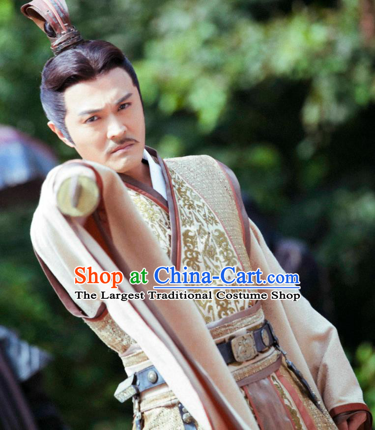 Qing Yu Nian Chinese Ancient Commander of Jinyiwei Guards Drama Joy of Life Shen Zhong Replica Costume for Men