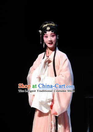 Chinese Kun Opera Actress Yun Niang Apparels Costumes and Headpieces Six Chapters of a Floating Life Kunqu Opera Hua Tan Dress Garment