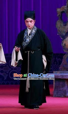 Remember Back to the Cup Chinese Ping Opera Young Man Costumes and Headwear Pingju Opera Niche Xiaosheng Apparels Clothing