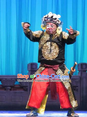Yang Bajie You Chun Chinese Ping Opera Wusheng Costumes and Headwear Pingju Opera Figurant Male Apparels Clothing
