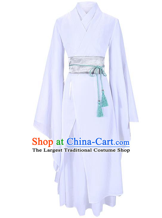 Traditional Japanese Costumes Japan Kimono Cosplay White Yukata Dress for Women