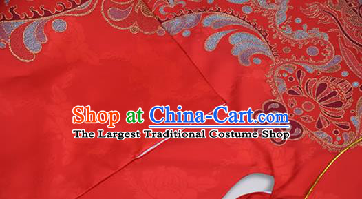 China Ancient Imperial Empress Red Hanfu Dress Apparels Traditional Ming Dynasty Court Wedding Historical Costumes