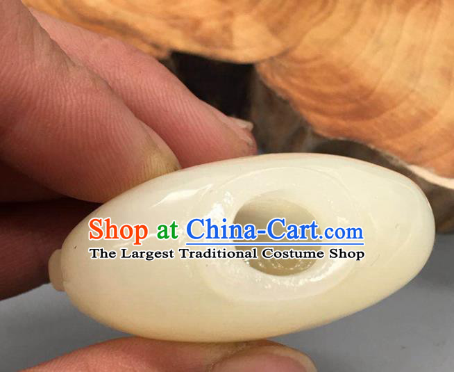 China Traditional Jade Carving Snuff Bottle Handmade Collection Tabatiere Anatomique