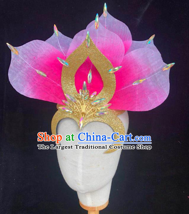 China Traditional Lotus Dance Classical Dance Headwear Opening Dance Hair Accessories