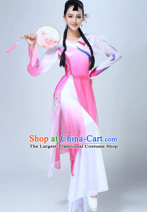 China Traditional Classical Dance Stage Show Costume Female Group Dance Outfits
