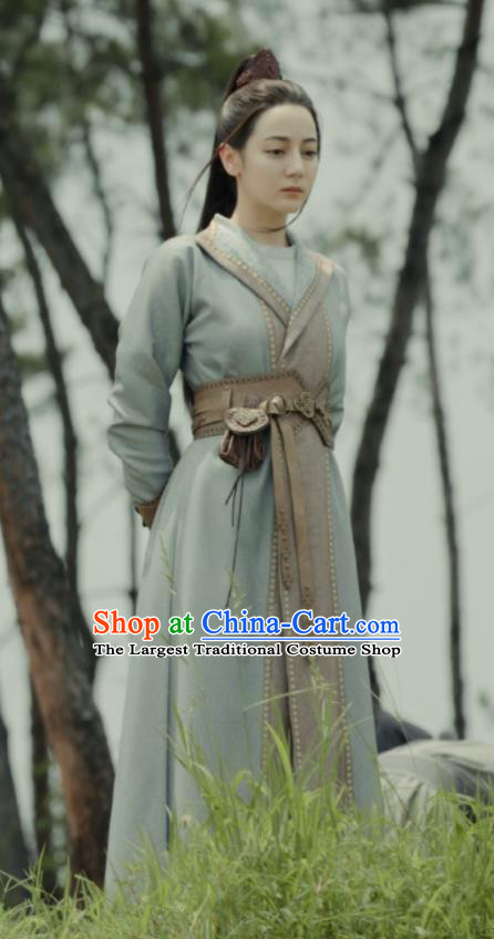 Chinese Drama The Long Ballad Ancient Swordswoman Li Changge Clothing Tang Dynasty Garment Costumes Traditional Hanfu Dresses