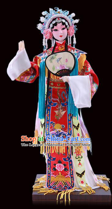Handmade Traditional Peking Opera Doll China Beijing Silk Figurine - Yang Yuhuan Empress