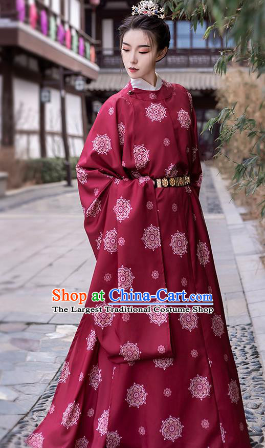 China Ancient Nobility Childe Costumes Traditional Ming Dynasty Swordsman Hanfu Clothing