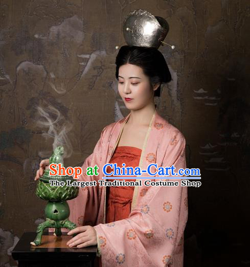 China Traditional Song Dynasty Court Lady Historical Clothing Ancient Imperial Consort Hanfu Costumes for Women