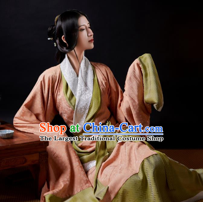 Chinese Ancient Court Beauty Costume Traditional Han Dynasty Princess Hanfu Dress Historical Clothing