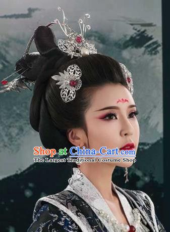 Chinese Traditional Tang Dynasty Empress Hair Accessories Ancient Queen Hairpins
