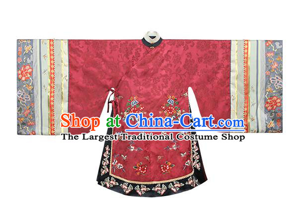 China Ancient Imperial Consort Hanfu Apparels Traditional Ming Dynasty Court Woman Historical Clothing Complete Set