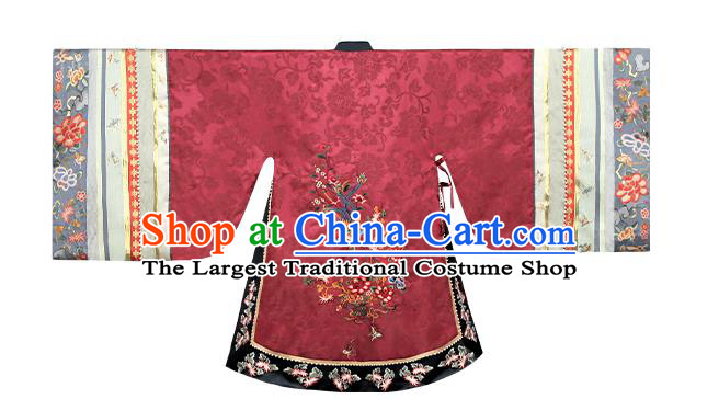 China Ancient Imperial Consort Hanfu Apparels Traditional Ming Dynasty Court Woman Historical Clothing Complete Set