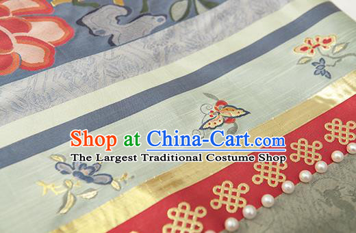 China Ancient Imperial Consort Hanfu Apparels Traditional Ming Dynasty Court Woman Historical Clothing Complete Set