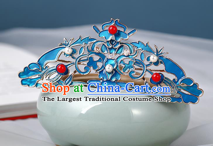 Chinese Ancient Princess Hairpin Traditional Ming Dynasty Court Hair Crown