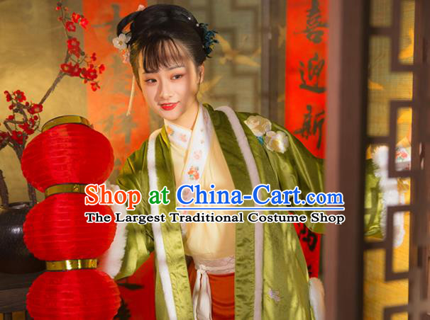China Ancient Palace Princess Hanfu Dress Clothing Song Dynasty Imperial Infanta Garment Costumes for Women