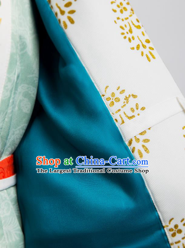 China Song Dynasty Noble Woman Historical Clothing Ancient Imperial Consort Hanfu Garment Costumes Complete Set