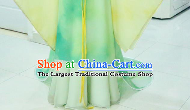 China Ancient Goddess Hanfu Dress Cosplay Princess Garments Traditional Drama Seven Fairy Jiang Xin Clothing